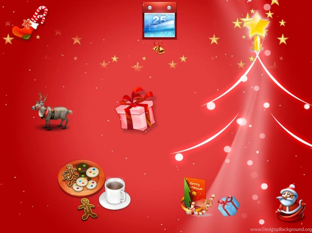 3792) Animated Merry Christmas Widescreen Desktop Wallpapers ...