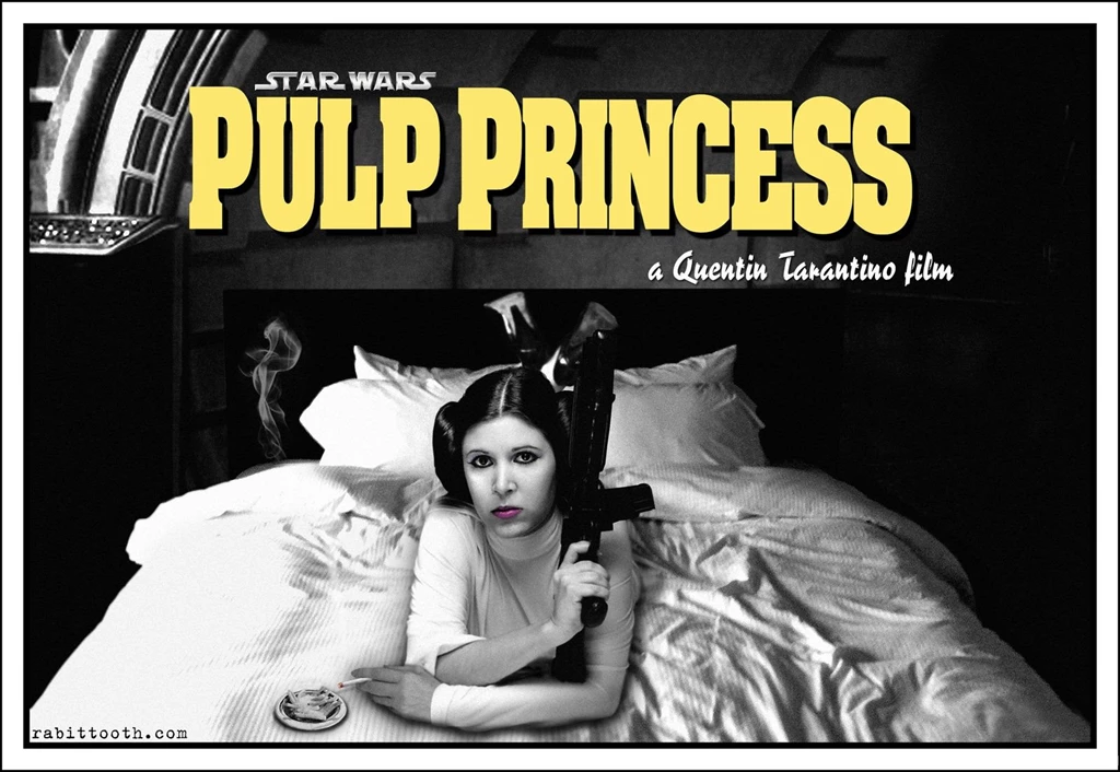 Pulp Princess ( Star Wars / Pulp Fiction ) By Rabittooth On DeviantArt