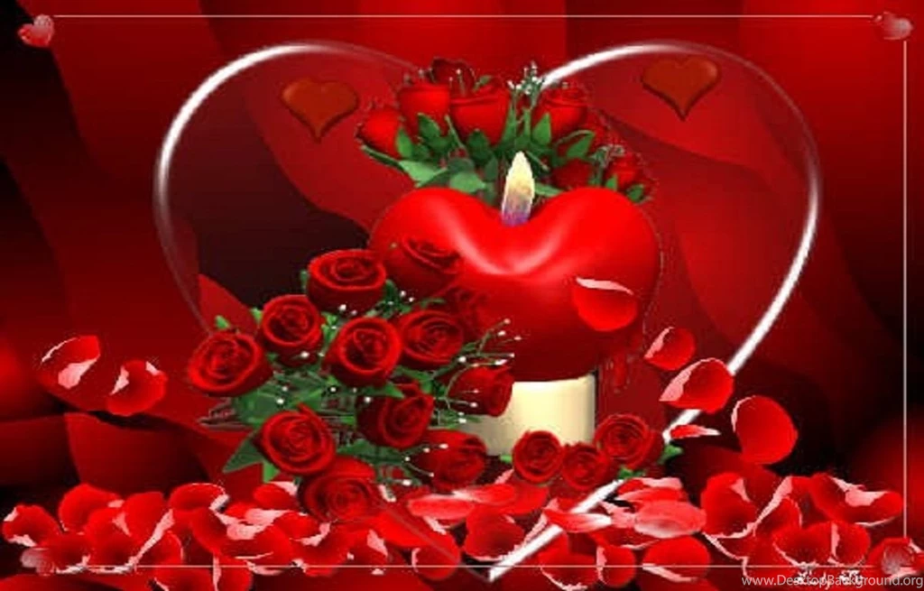 Beautiful love red heart free hd wallpapers