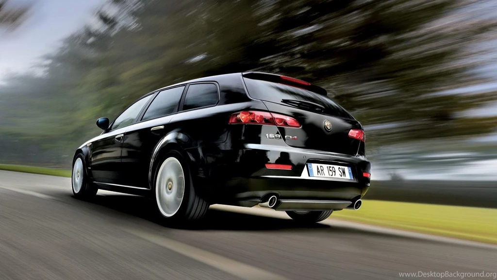 Alfa Romeo 159 Sportwagon Speed Wide Hd Wallpapers   (