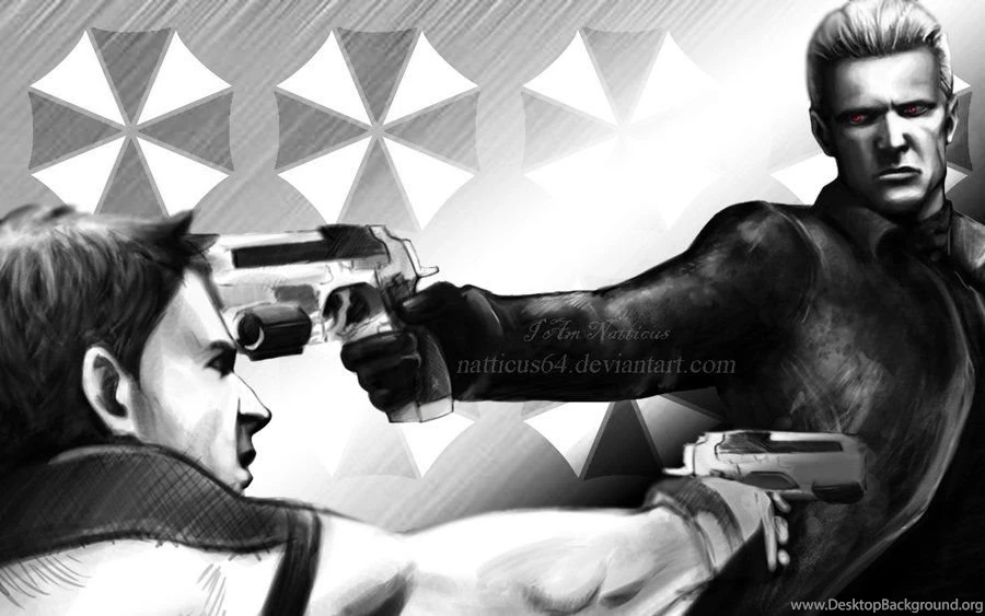 Chris Vs Wesker Wallpapers By Natticus64 On DeviantArt