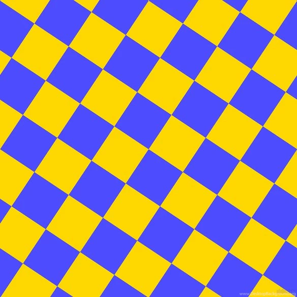 Neon Blue And Gold Checkers Chequered Checkered Squares Seamless ...