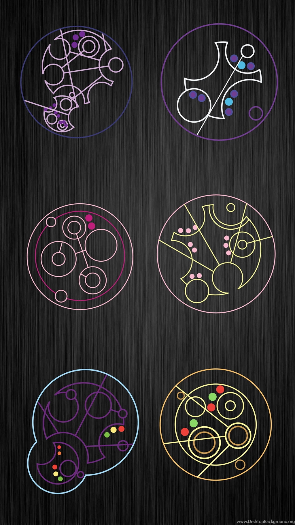 MLP Phone Wallpapers In Gallifreyan For Closet Bronies Imgur