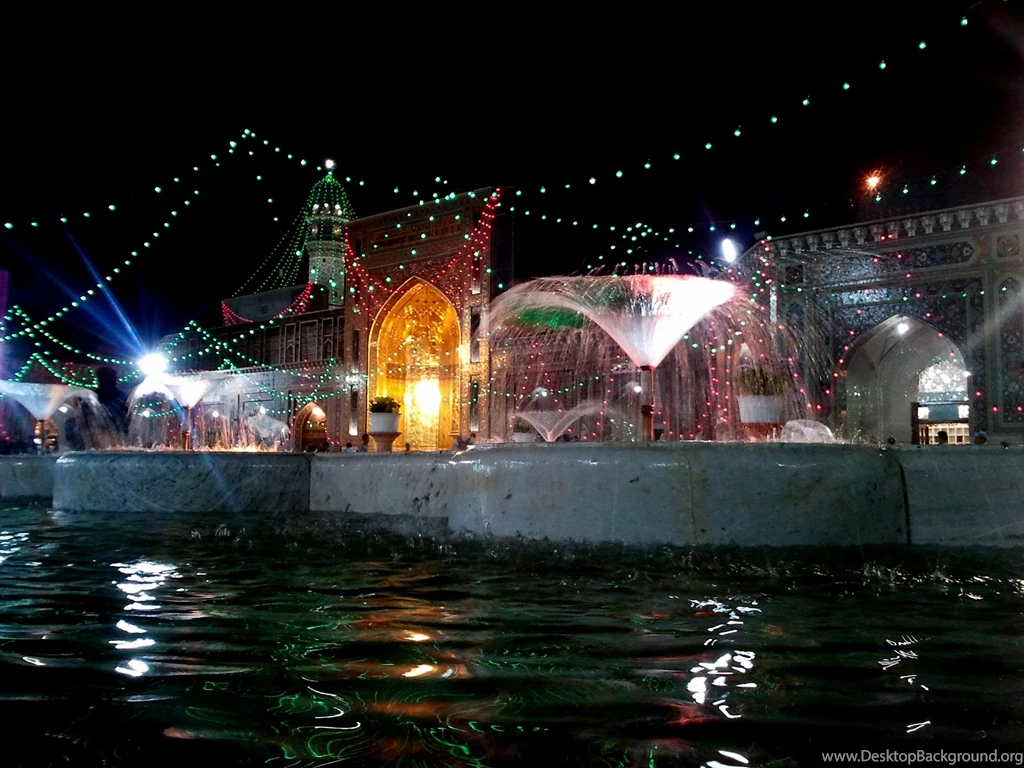 Holy Shrine Emam Reza Mashhad Iran Religious Free Desktop ...