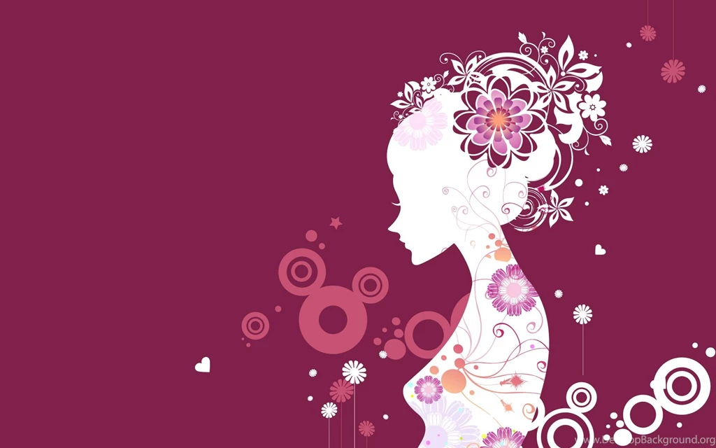 1920x1200 Vector Girl Desktop PC And Mac Wallpapers