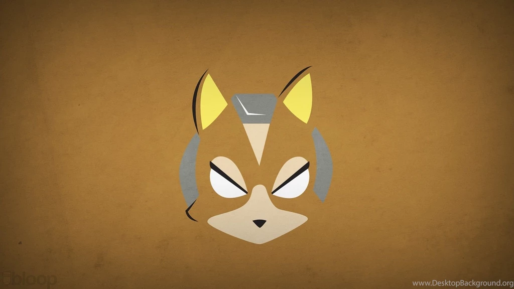Minimalistic Superheroes Star Fox Brown Backgrounds Blo0p Wallpapers ...