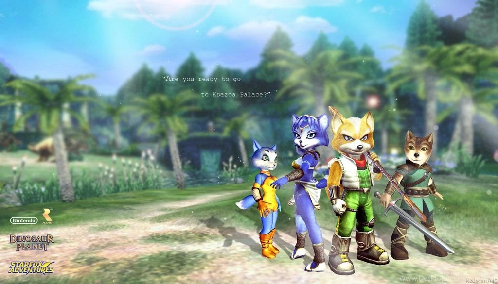 Star Fox Adventures And Dinosaur Planet Wallpapers By RedScarf045 ...