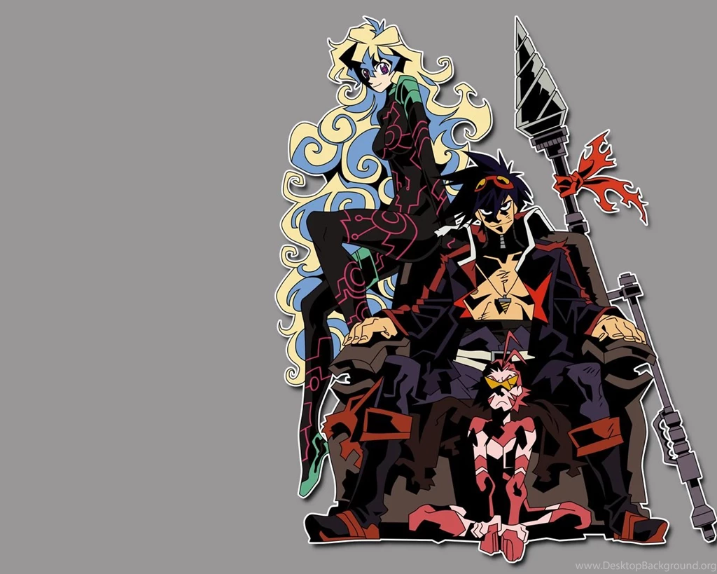 Simon Tengen Toppa Gurren Lagann Teppelin Nia Simple Backgrounds ...