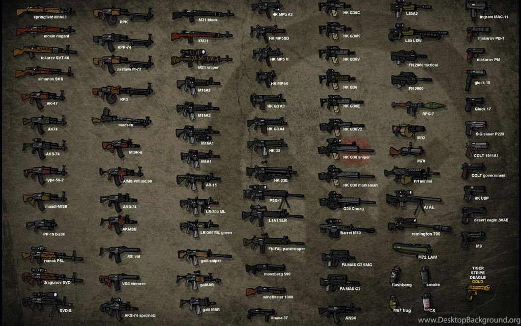 Assault Rifle Computer Wallpapers, Desktop Backgrounds