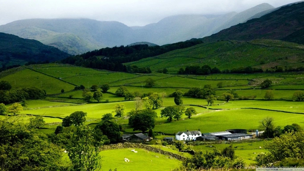 Mountain Spring Landscape HD Desktop Wallpapers : Widescreen : High ...