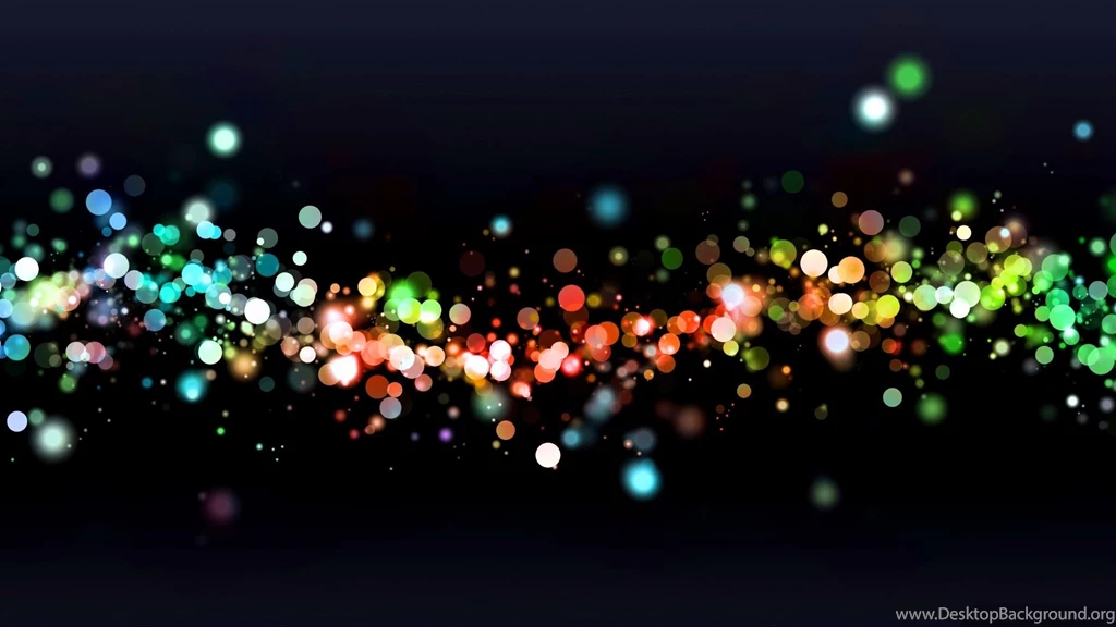 Bokeh Cool Color Wallpapers