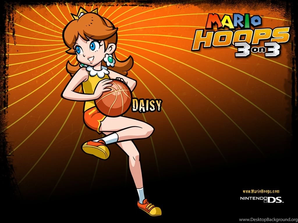 Mario Hoops: 3 On 3 Princess Daisy Wallpapers (5613189) Fanpop