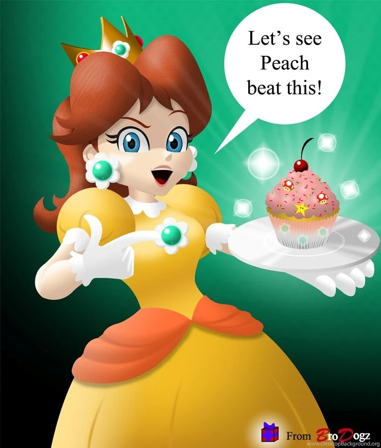 Princess Daisy Invincible Cupcake By BroDogz On DeviantArt