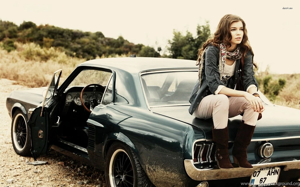 Girl On A Ford Mustang Wallpapers Car Wallpapers