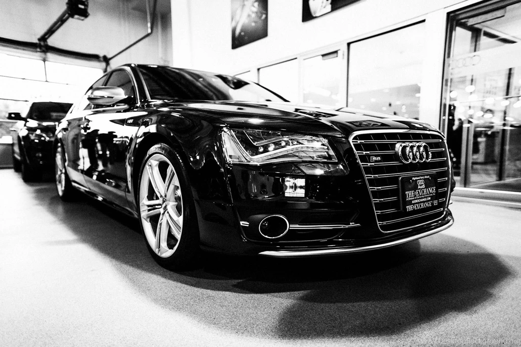 Black And White Cars Audi A6 Wallpapers