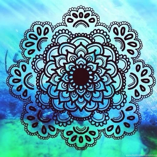 Mandala With Cool Looking Backgrounds Idea