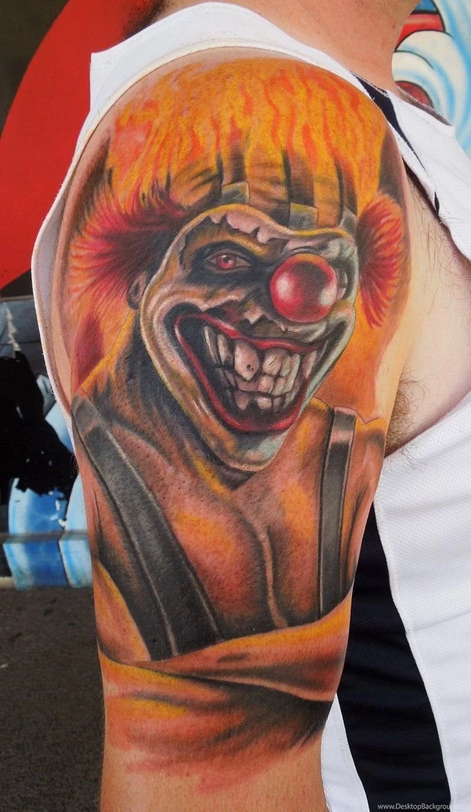 Sweet Tooth From Twisted Metal By Aenema777 On DeviantArt