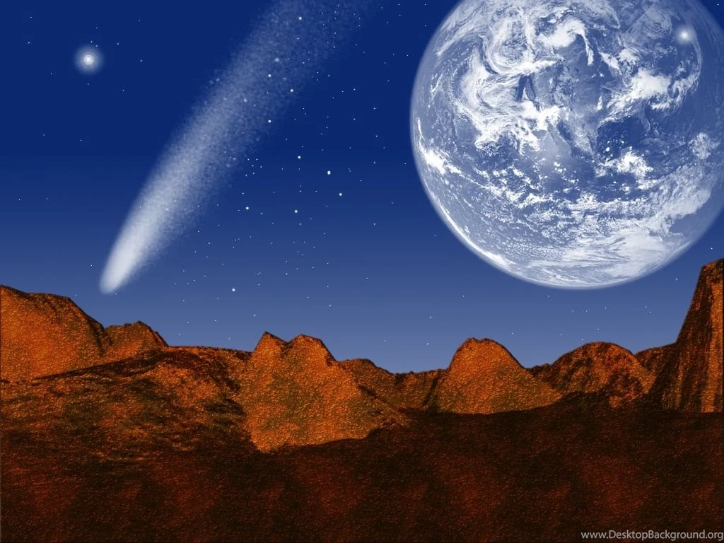 1024x768 Earth From Moon Desktop PC And Mac Wallpapers