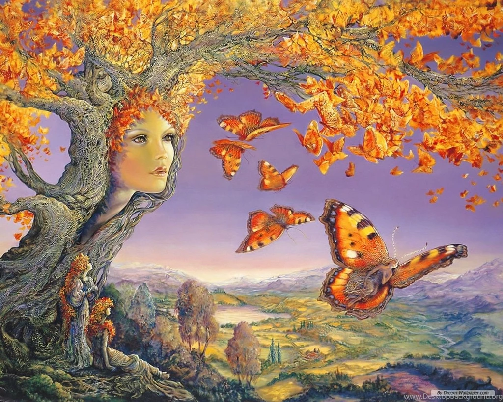 Free Wallpapers   Free Art Wallpapers   Josephine Wall Fantasy Art ...