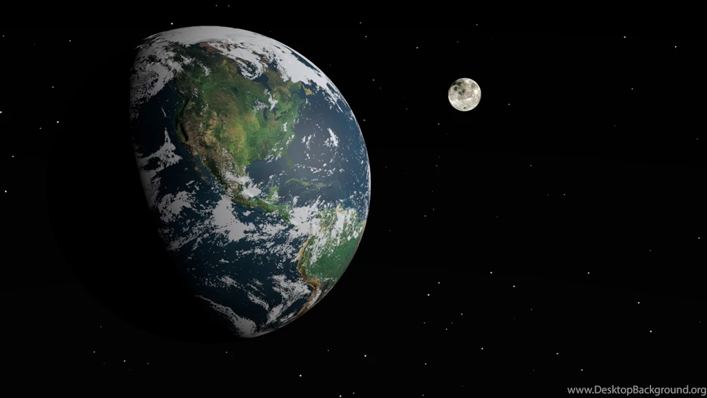 Earth And Moon Wallpapers