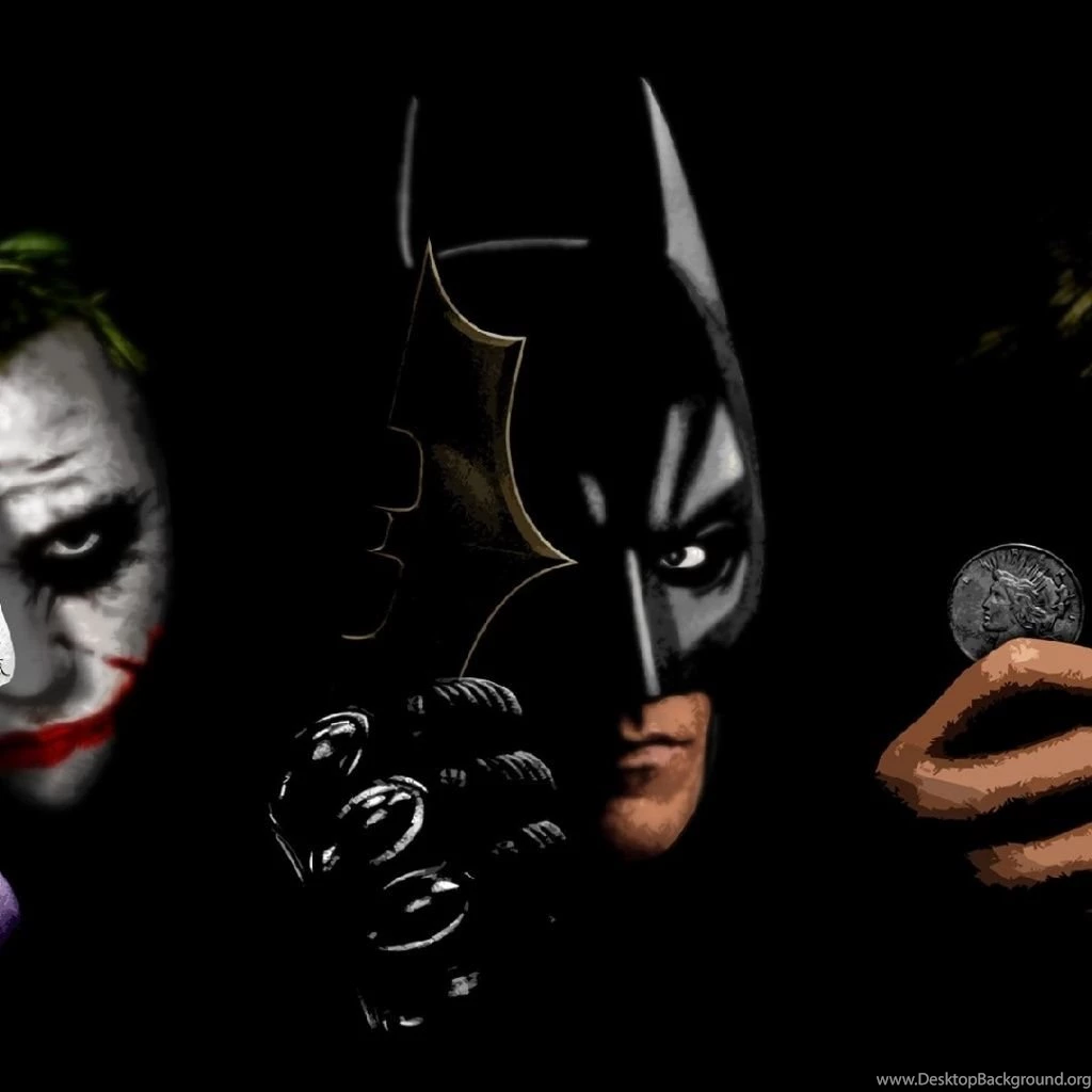 Joker Batman And Two Face iPad 1 & 2 Wallpapers