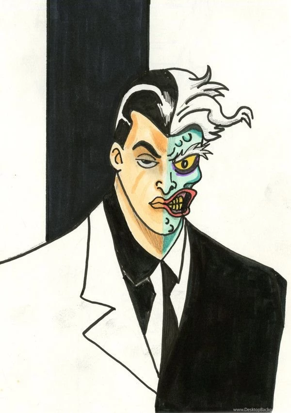 Animated Series' Two Face By DonOtaku On DeviantArt