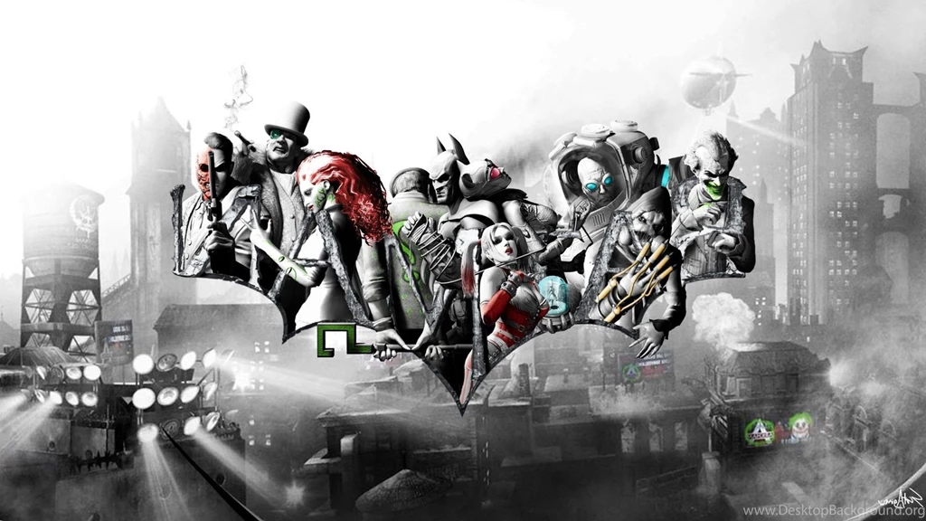 Batman, The Penguin, Two Face, Harvey Dent, Poison Ivy, Mr Freeze ...