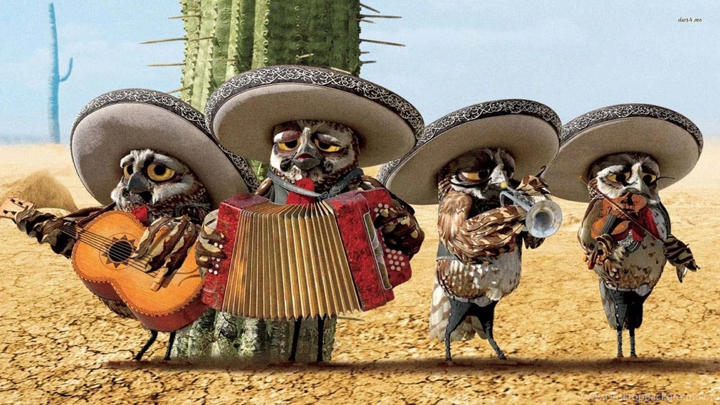 Mariachi Owls Rango Wallpapers Cartoon Wallpapers