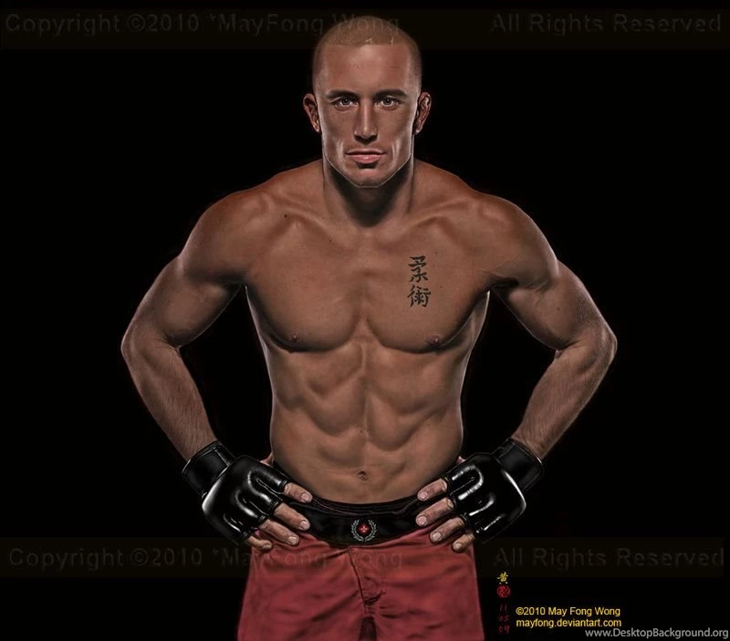GSP, Georges St Pierre By MayFong On DeviantArt