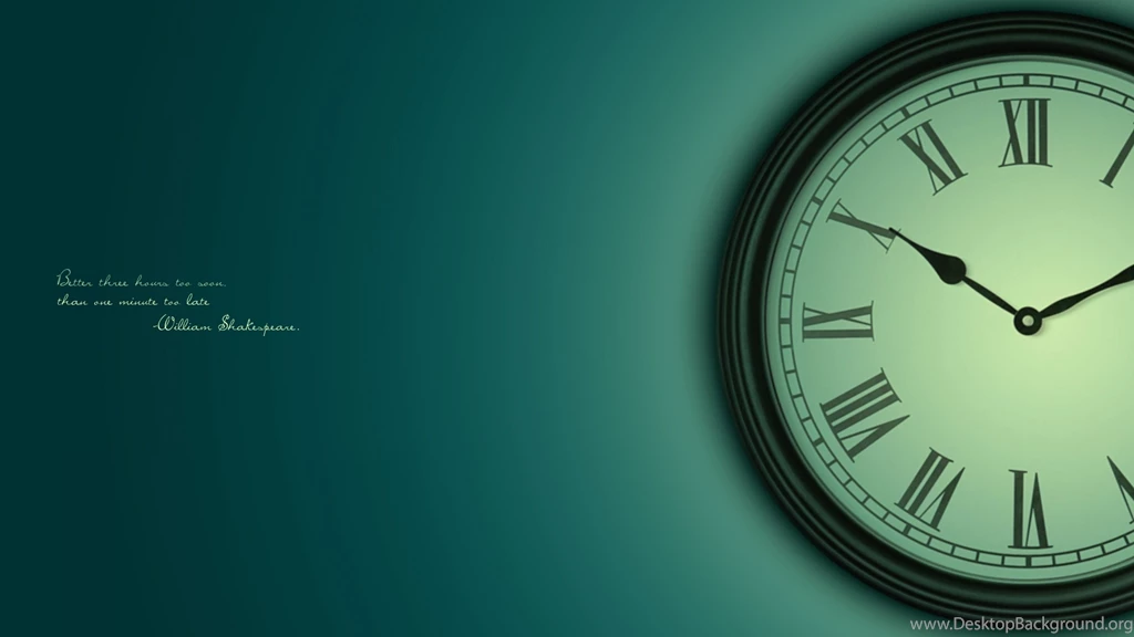 Download Wallpapers 3840x2160 Shakespeare, Time, Title, Motivation ...