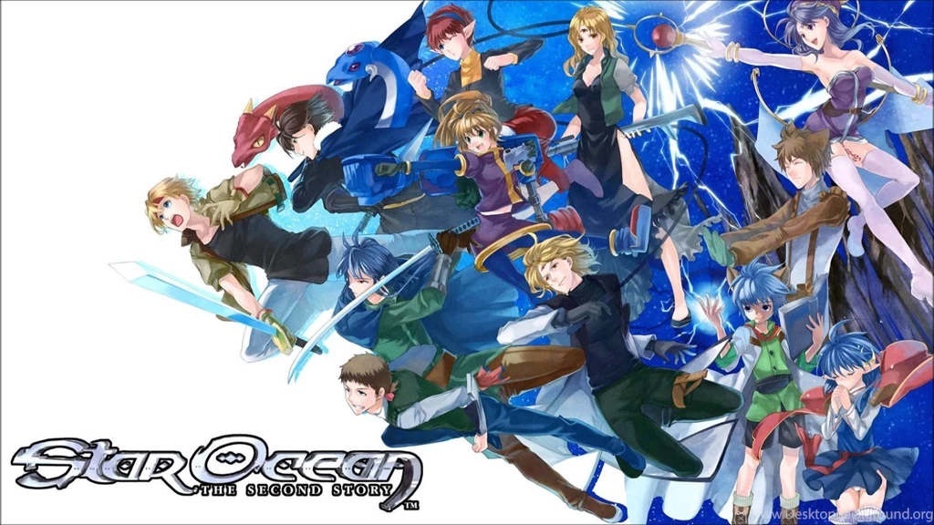 STAR OCEAN Action Rpg Fantasy Anime Sci fi Star Ocean (5 ...