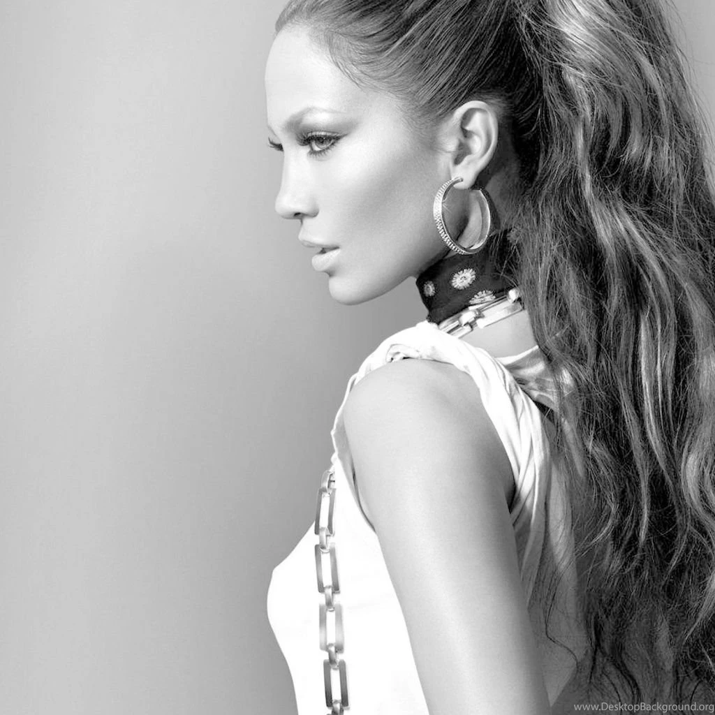 Download Wallpapers 1024x1024 Jennifer Lopez, Latino, Black White ...