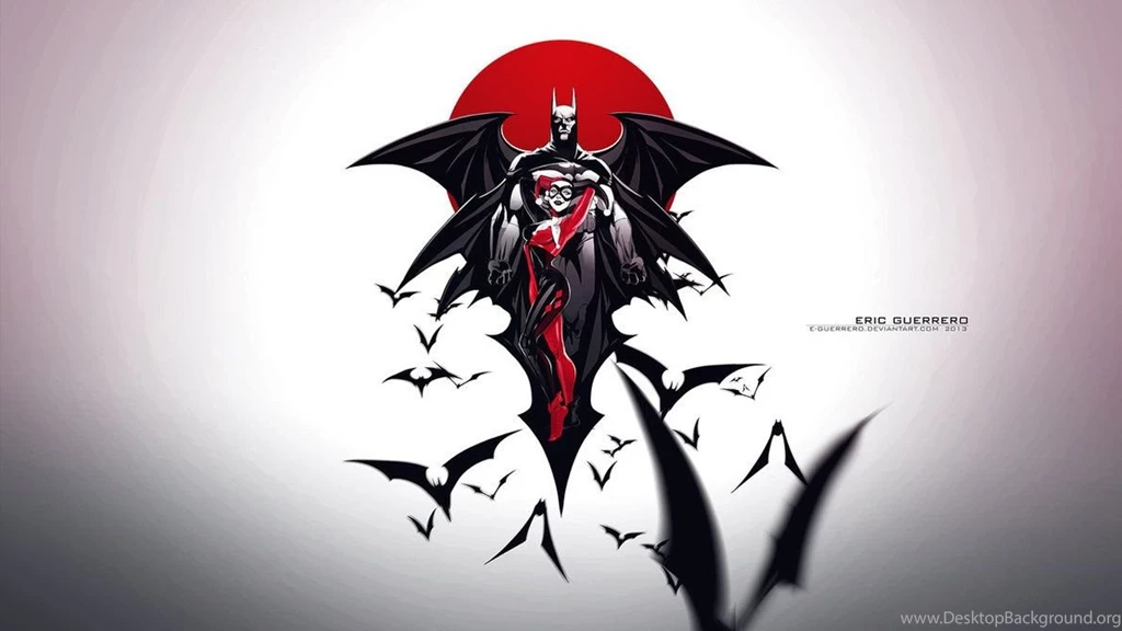 BATMAN HARLEY Wallpaper 1920x1080 By E guerrero On DeviantArt