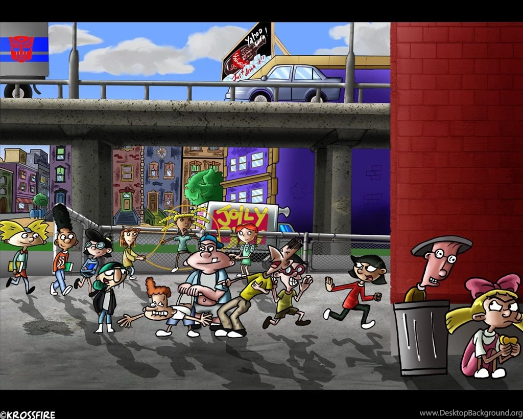 Hey Arnold Character Mural By Shaami On DeviantArt