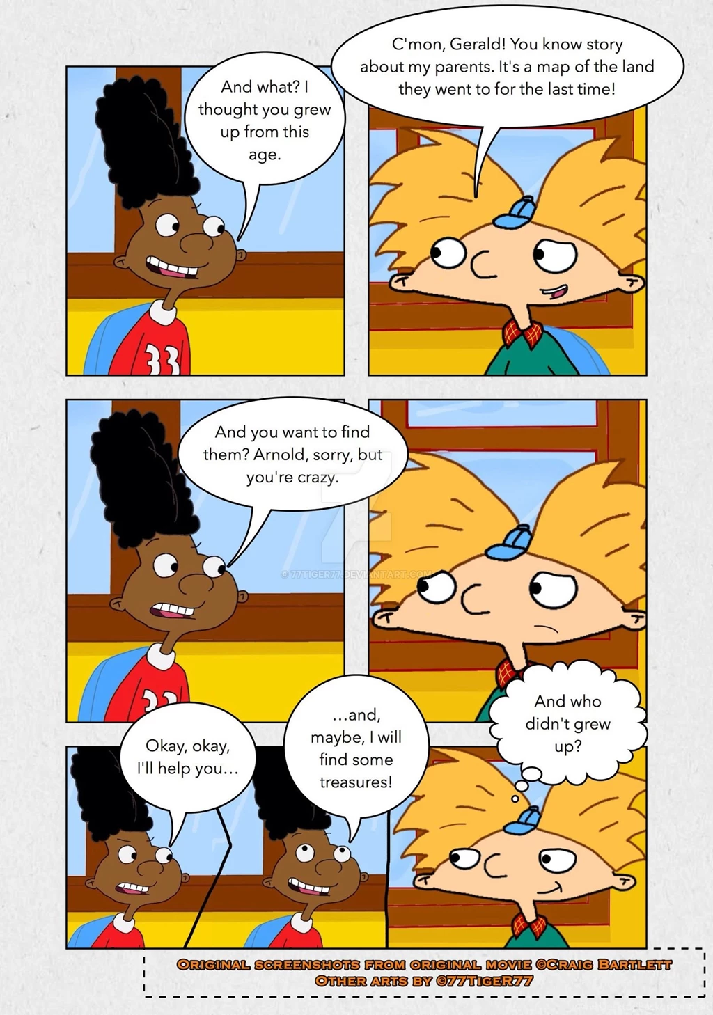 Hey Arnold! The Jungle Movie Comics, Eng, Page 13 By 77tiger77 On ...