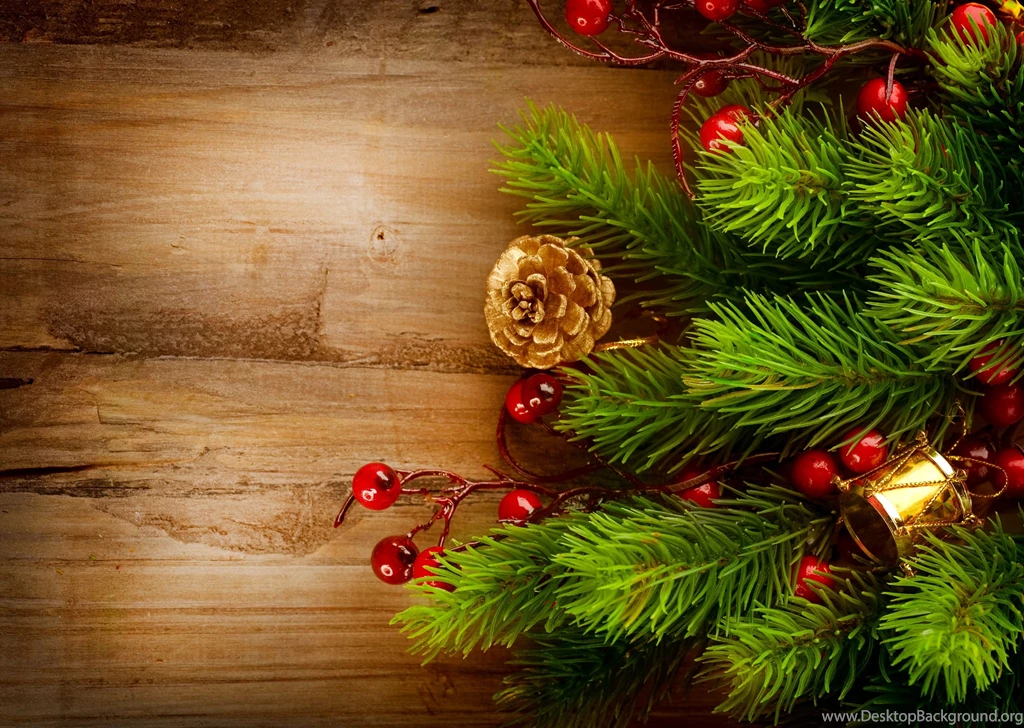 Holidays Christmas ( New Year ) Branches Pine Cone Wallpapers ...