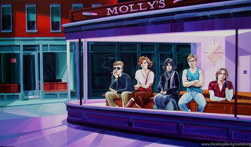 Fashion Inspired By Art: Edward Hopper's "Nighthawks" College ...