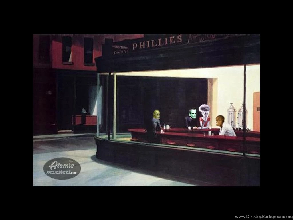 B movie Monster Desktop Wallpaper, Atomic Monsters.com