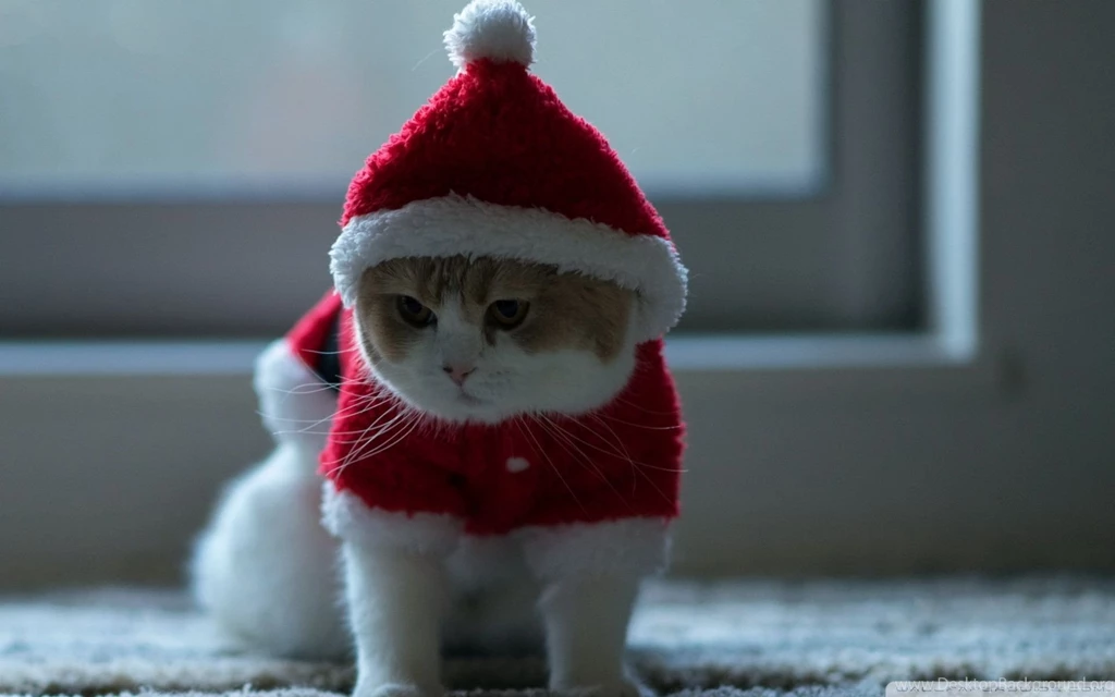 Christmas Cat Wallpapers