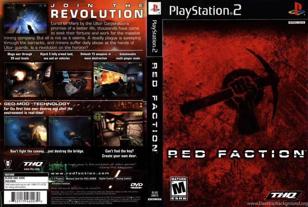 Red Faction: Guerrilla Desktop Wallpapers