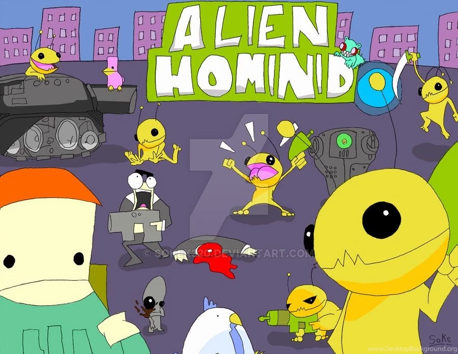 Alienhominid DeviantArt