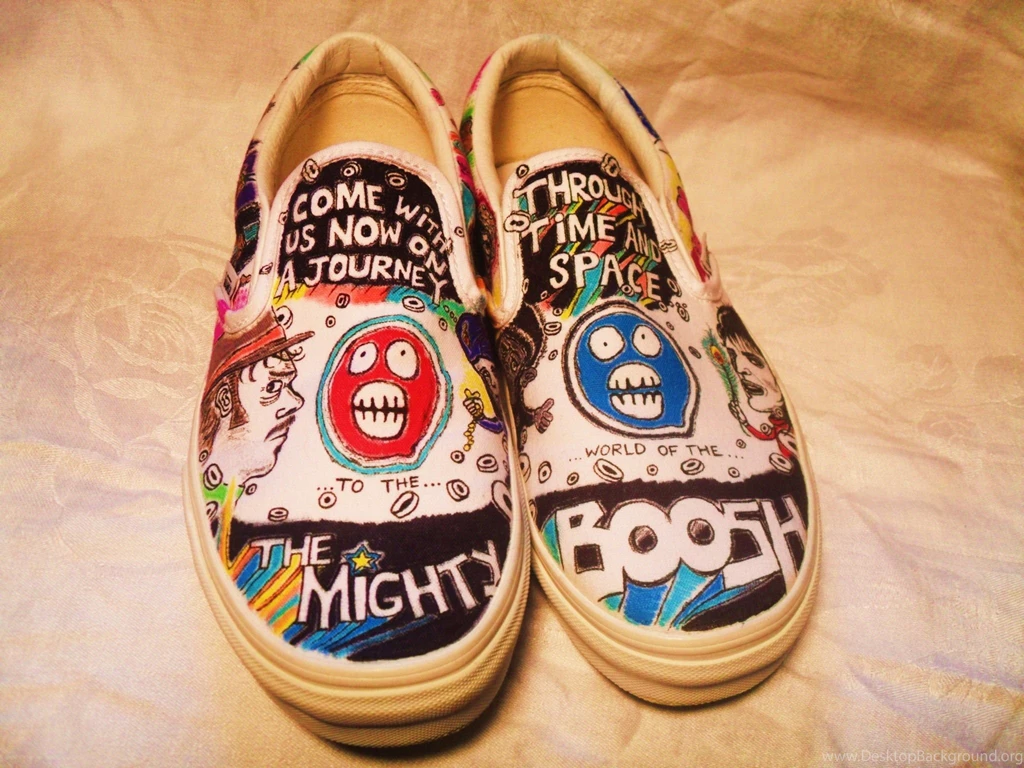 The Mighty Boosh On Shoes