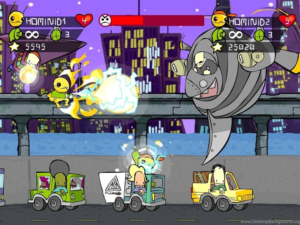 Alien Hominid Desktop Wallpapers