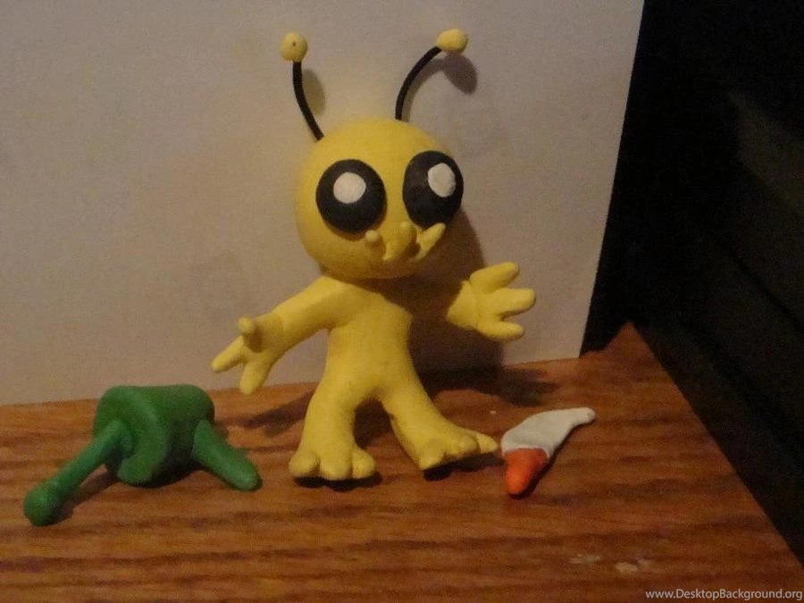 Clay Alien Hominid By Pika Robo On DeviantArt