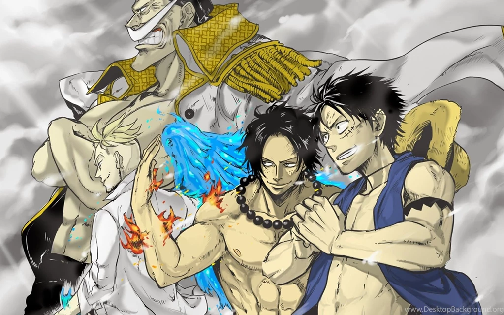 Noticed A Surprising Lack Of Whitebeard Wallpapers So I Made This