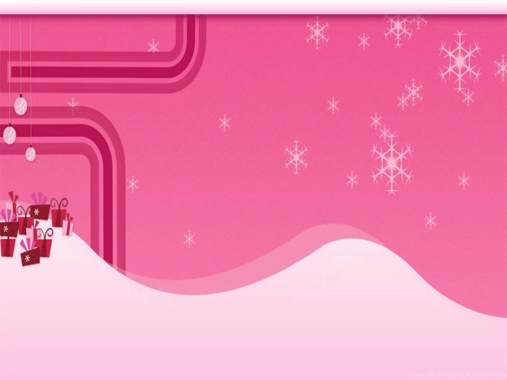 Pink Christmas Backgrounds Wallpapers   1600x1200   168043