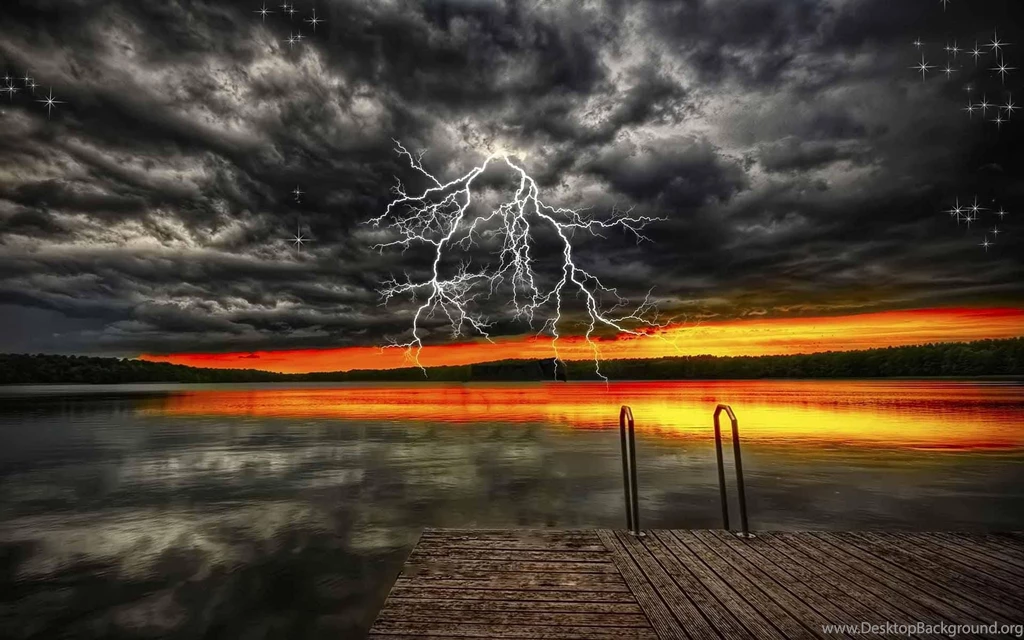 Thunder Storm Furious >> HD Wallpaper, Get It Now!
