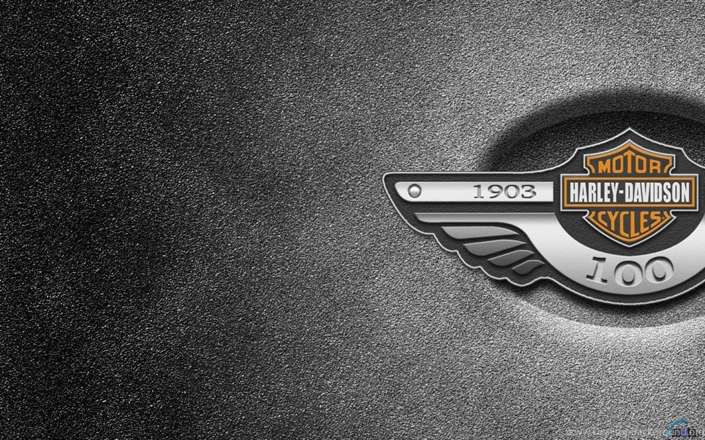 Download Wallpapers Harley Davidson Logo (dual) (1280 X 800 ...