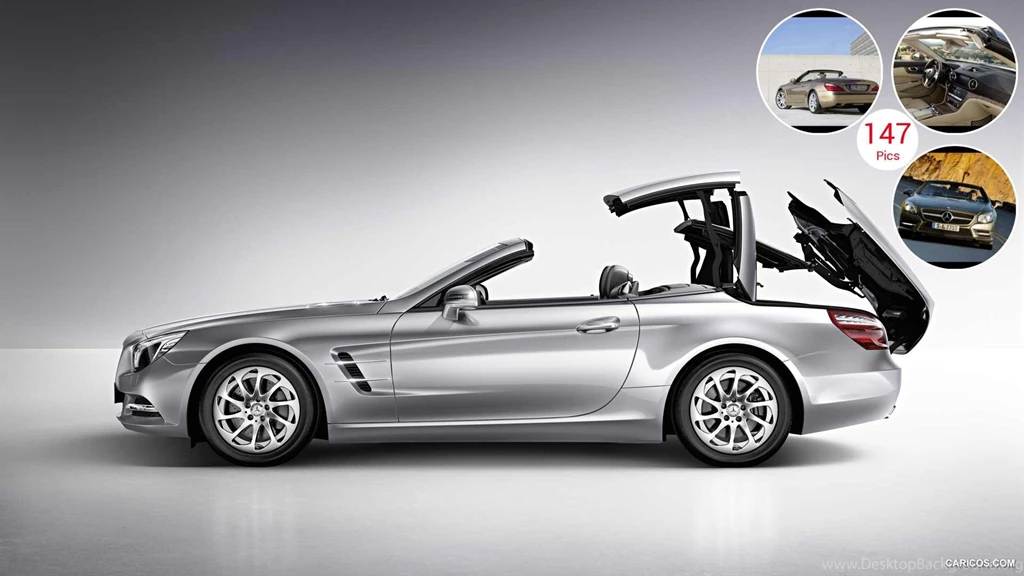 2013 Mercedes Benz SL Class Top In Action