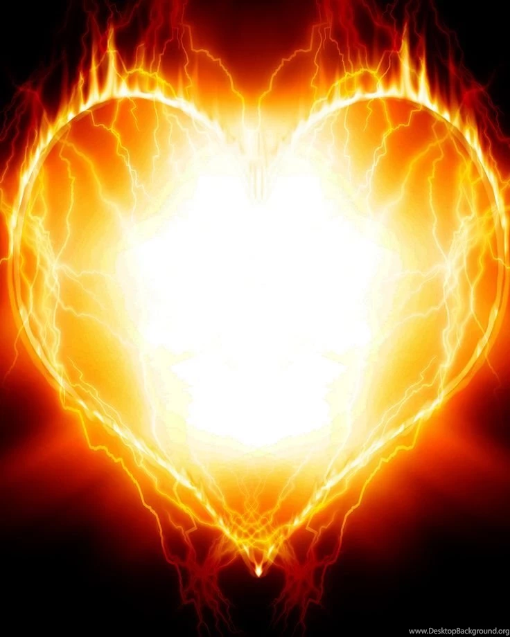 Fire Heart Wallpapers